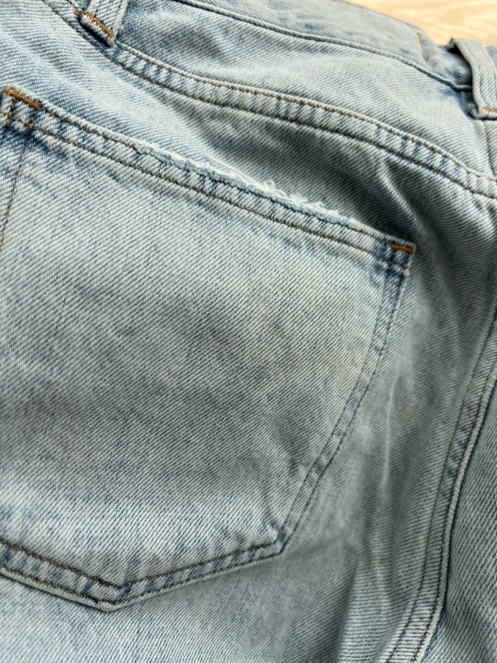 Pistola Light Wash Denim Shorts - Super Funky and Cute! - Picture 11 of 13